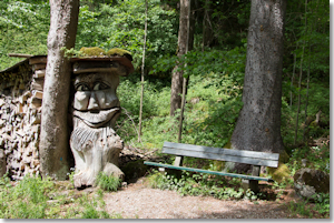 Bergwald-Erlebnispfad (Foto: Ammergauer Alpen/Ute Oberhauser)